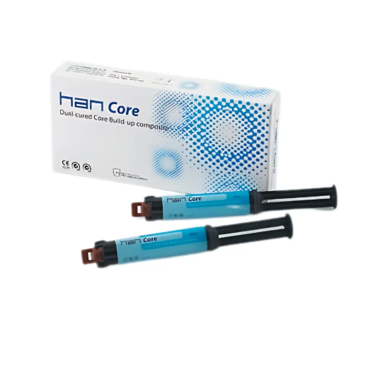 Han Core Build Up dental core build-up restorative material packaging for professional use