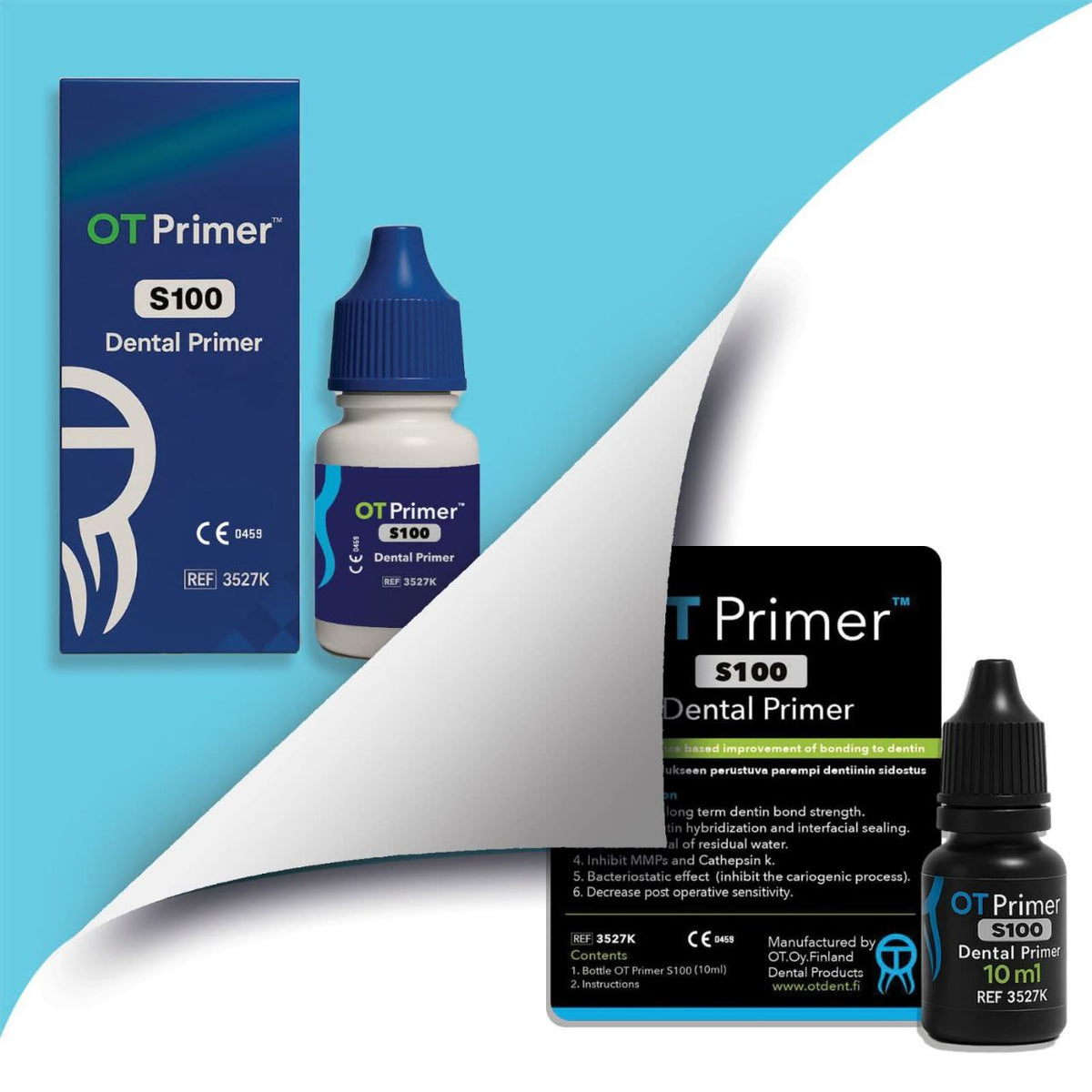 OT Prime Ceramic and Metal Universal Primer 10ml dental bonding primer
