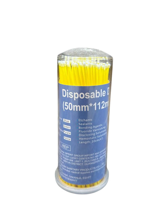 Fine Bond Brush 50 pieces dental adhesive application brush