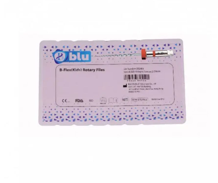 Blu B-Flex Blister Kids Rotary Files 16 mm