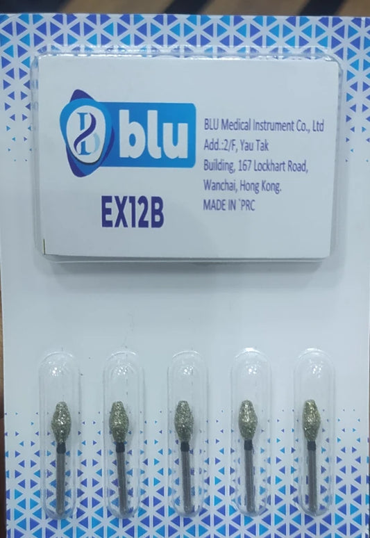 Diamond burs EX Black (5Pcs/Blister)