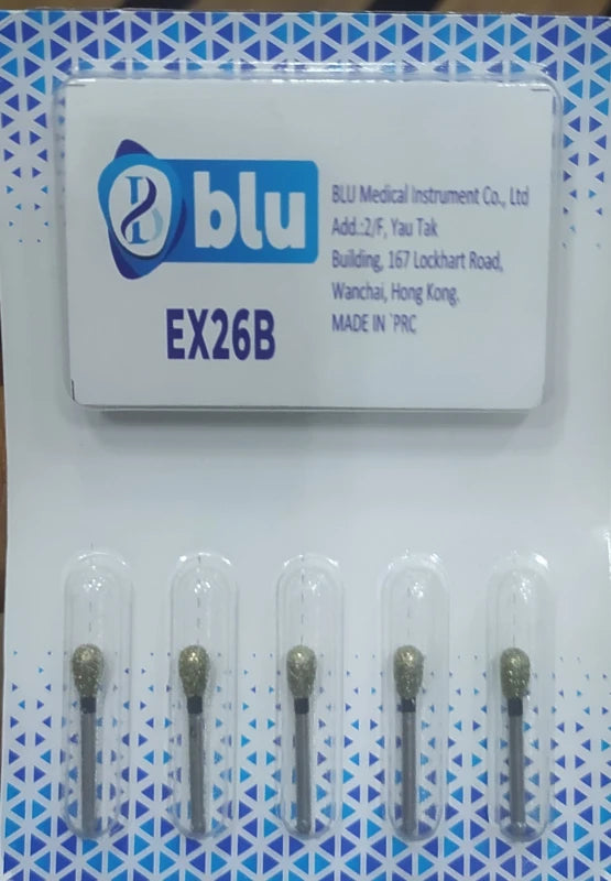 Diamond burs EX Black (5Pcs/Blister)