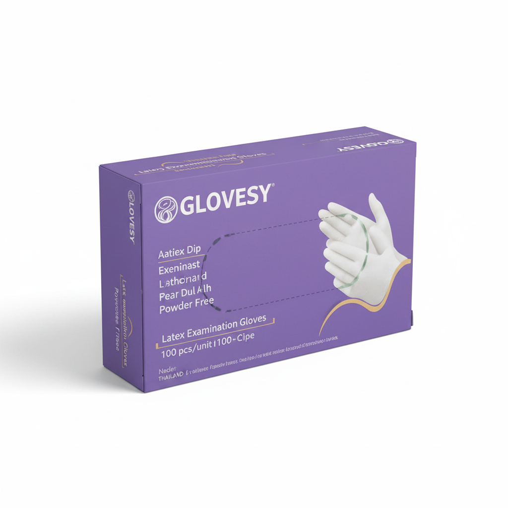 Glovesy Latex s-m-l-xl