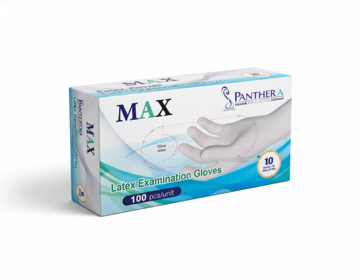 Glovesy Latex Max m-L-XL