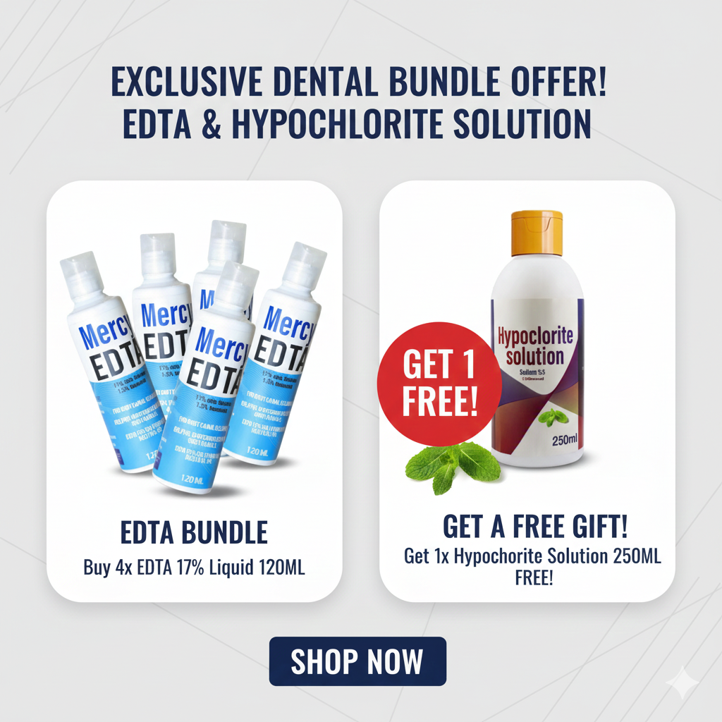 Edta 17% liquid 1.3% hemostal 120 ml