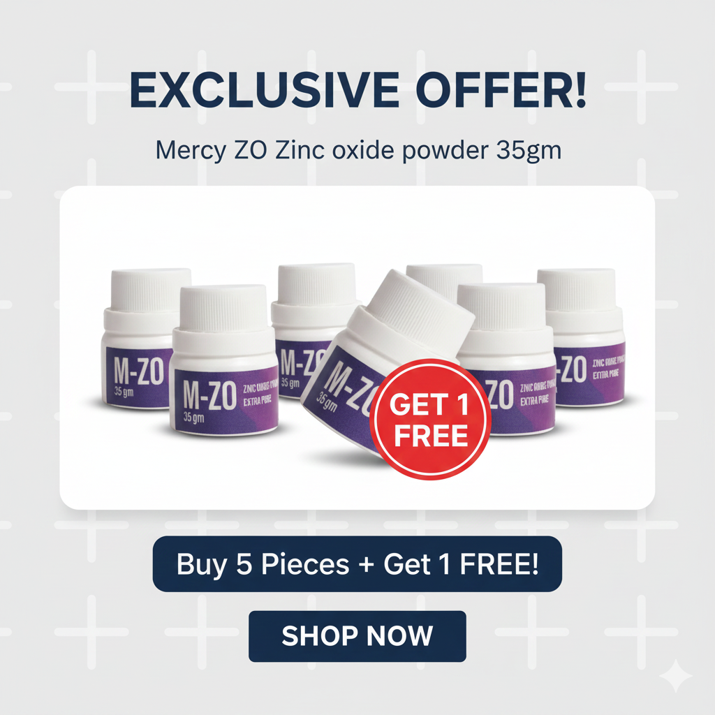 Mercy ZO Zinc Oxide Powder 35g dental material