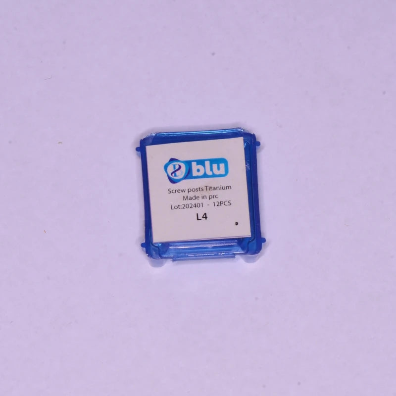 Titanium screw posts refill 12 pieces dental threaded posts