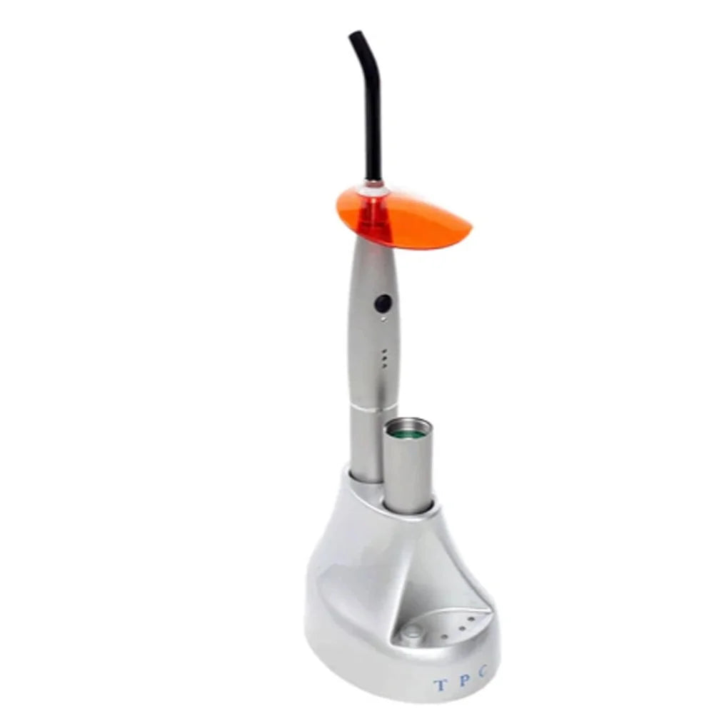 tpc led dental light cure device with dual battery