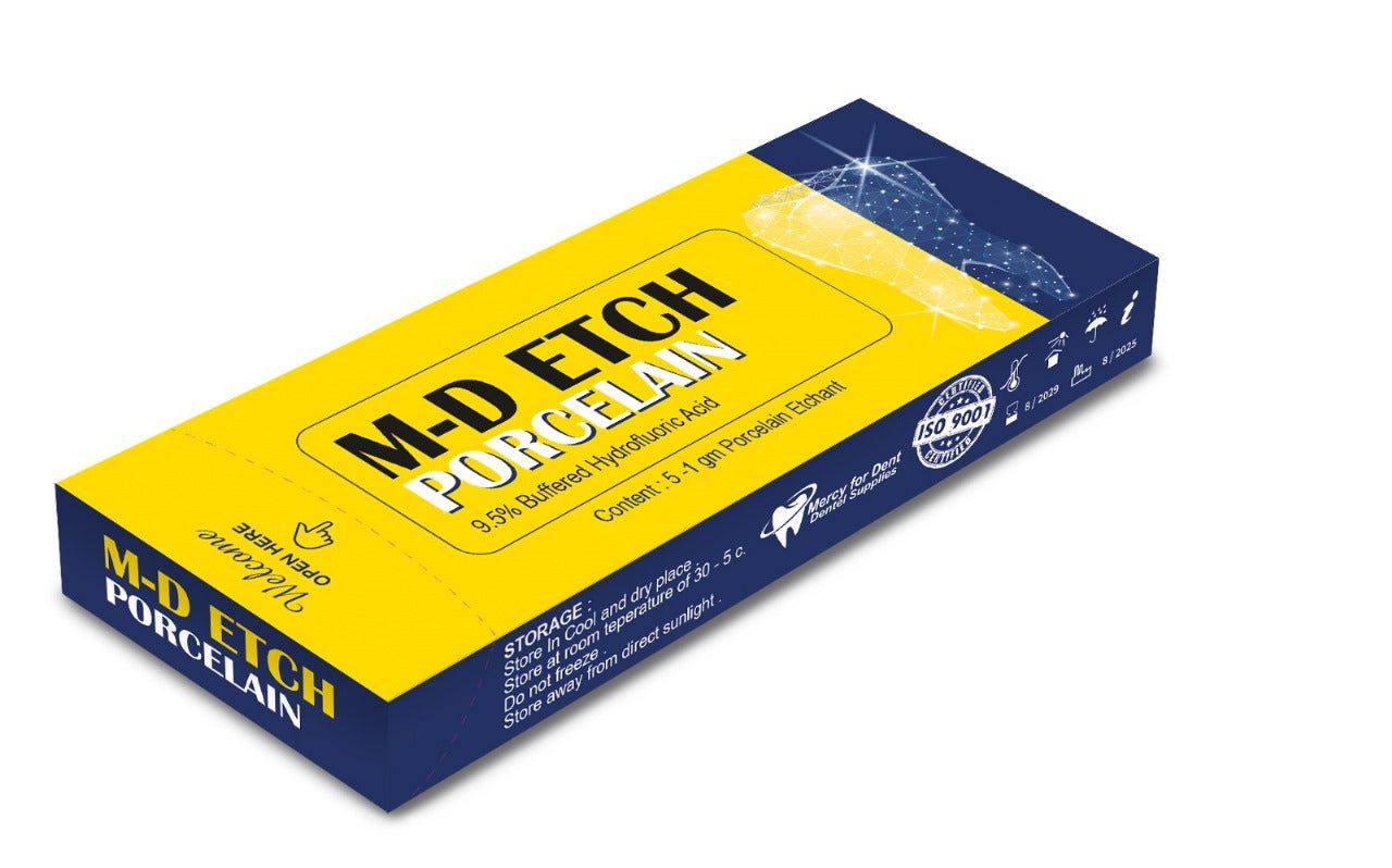بورسلين MD-ETCH (5 جم) (9.5% حمض الهيدروفلوريك)