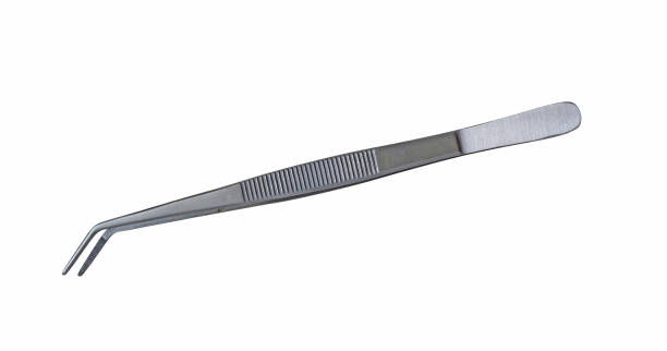 Dental Tweezer reusable dental instrument for handling cotton pellets and small materials
