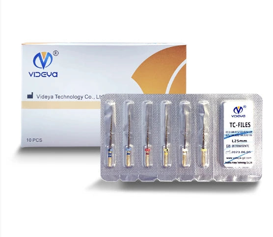 videya tc-gold assorted rotary niti files