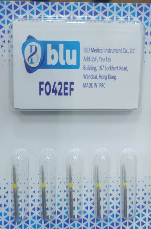 Blu Diamond burs FO32EF 5Pcs/blister