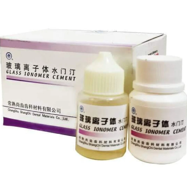 Glass ionomer cement powder and liquid dental restorative material made in China