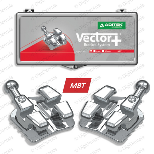 Aditek Vector+ Bracket System packaging with brackets on a white background