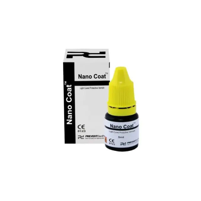 Prevest Fusion Nano Coat light-cured protective coating for glass ionomer and composite restorations
