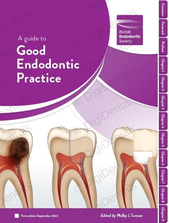A Guide to Good Endodontic Practice 2022 Phillip L Tomson British Endodontic Society