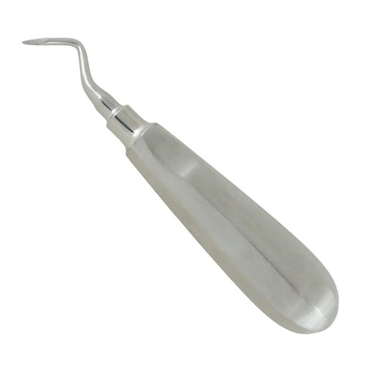 Pakistan right and left angled root elevators stainless steel for posterior root luxation and dental extraction procedures.