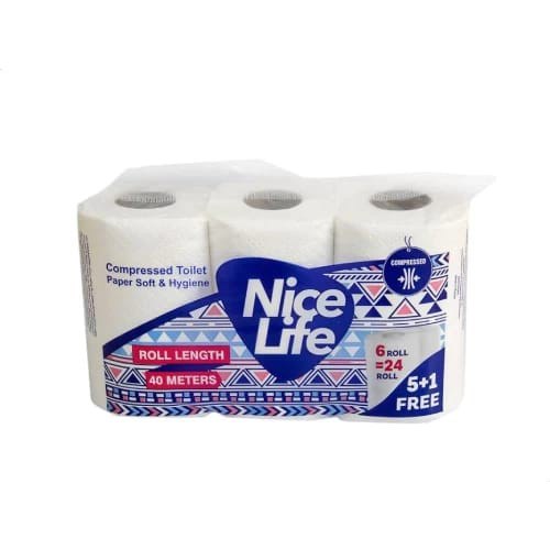 Nice Life compressed toilet paper soft hygiene tablets for dental and medical clinic use