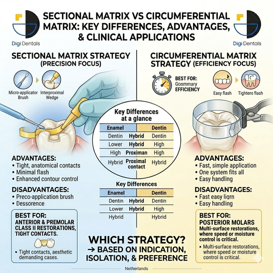 Sectional Matrix vs Circumferential Matrix: Key Differences, Advantages, and Clinical Applications