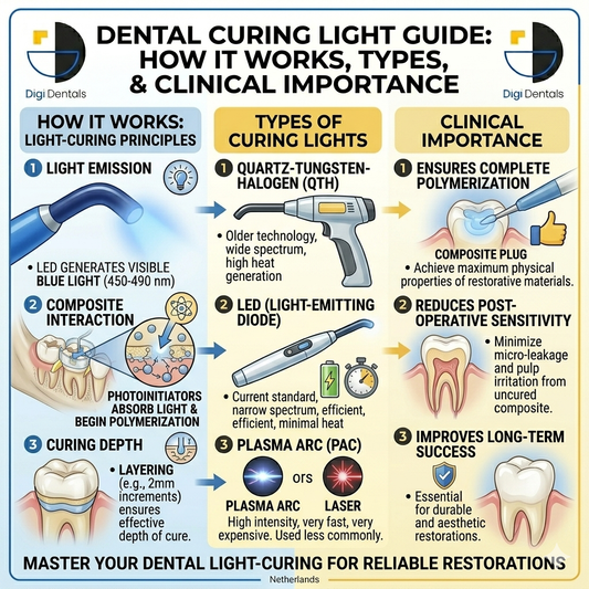 Dental Curing Light Guide: How It Works, Types, and Clinical Importance