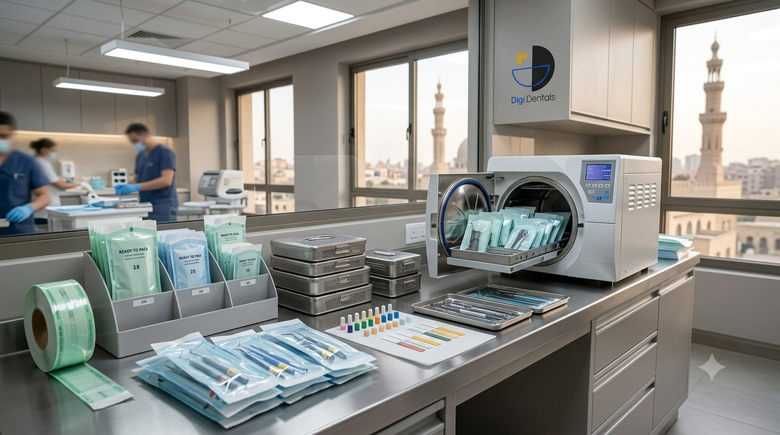 دليل عملي لإدارة مستلزمات التعقيم (Sterilization Supplies) في عيادة الأسنان