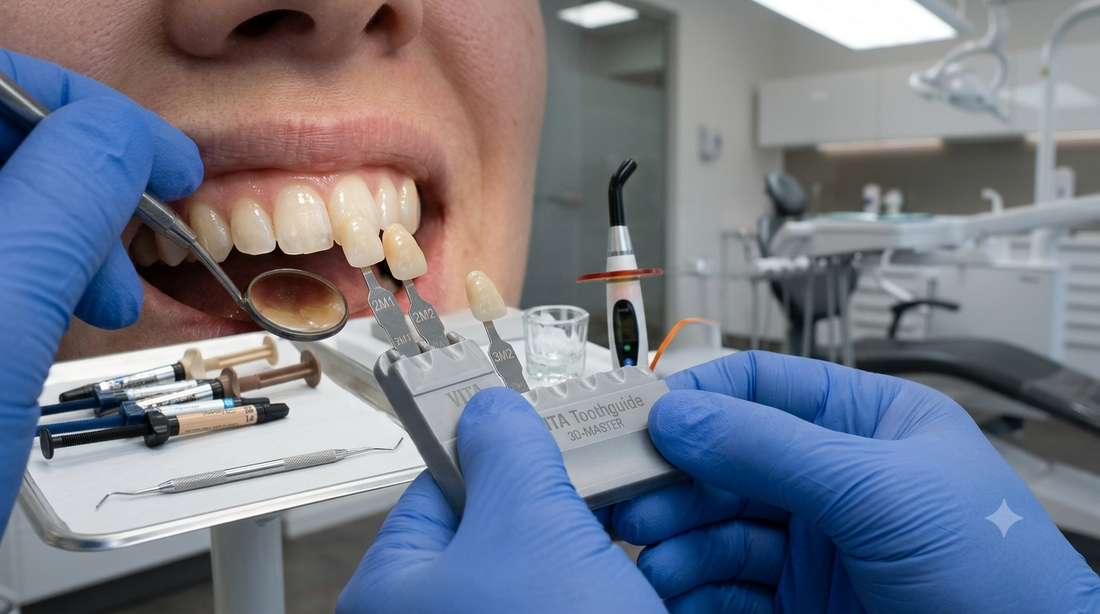 How to Choose the Right Composite Shade: A Practical Guide for Dentists