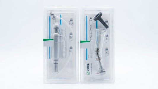 Pure Dental E-Type low-speed air motor set with adaptor