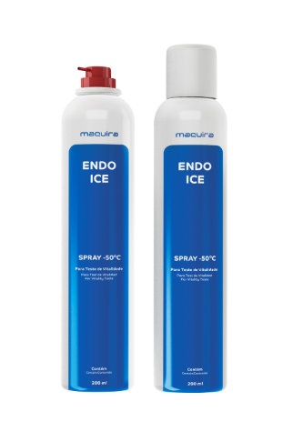 Endo ICE pulp vitality test spray aerosol for dental diagnostic use