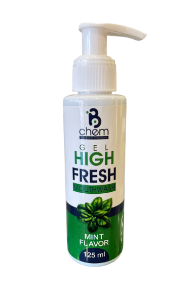 High Fresh mouth wash oral hygiene solution packaging for daily use