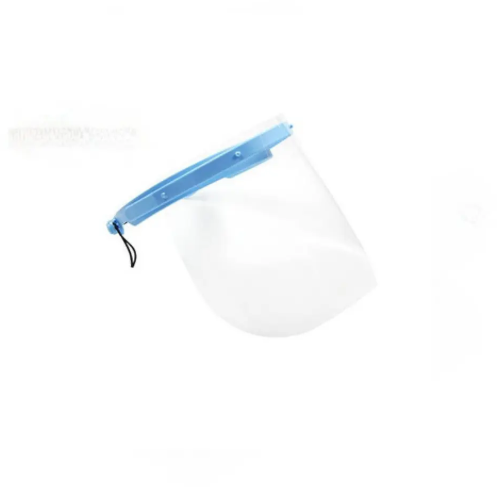 Acrylic face shield for dental and clinical personal protection