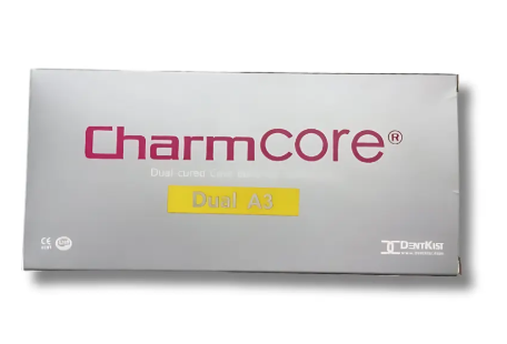 Charm Core Build Up dental core build-up restorative material packaging for professional use