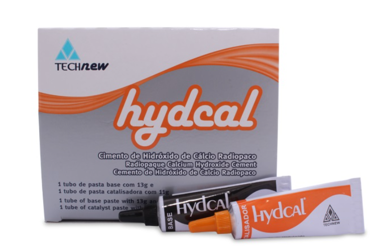 HYDCAL calcium hydroxide liner 24 g packaging for dental pulp protection