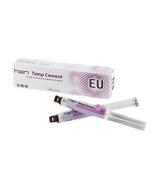 Han Temp Cement EU temporary dental luting cement packaging for provisional restorations