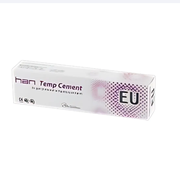 Han Temp Cement EU temporary dental luting cement packaging for provisional restorations