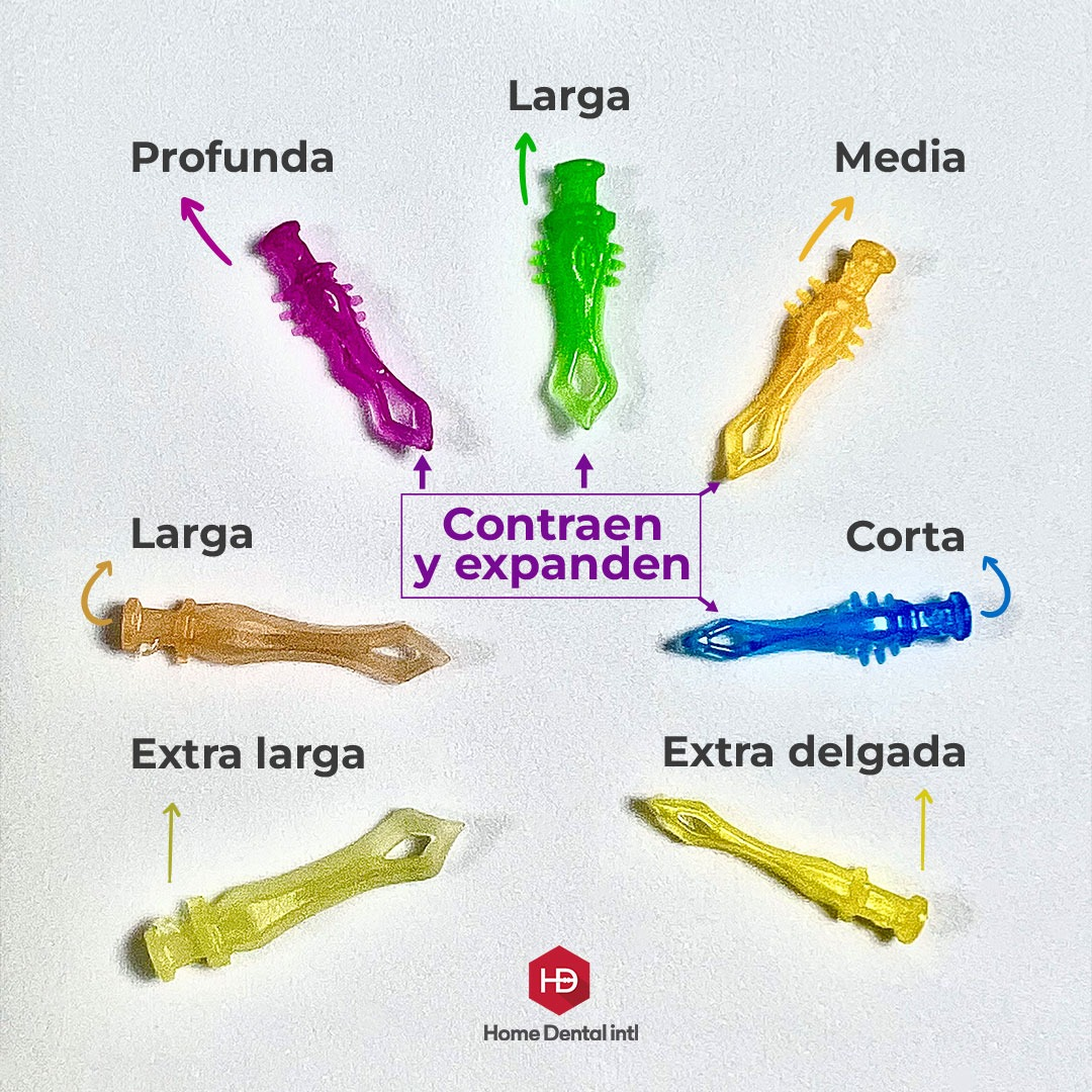 Plastic diamond wedges 100 pieces for matrix band stabilization during restorative procedures