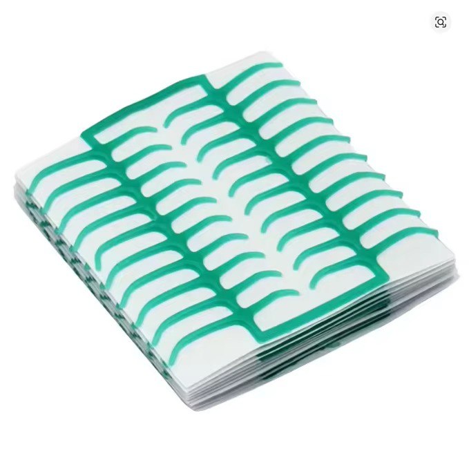 Dental laboratory pattern wax set including clasp big grid small grid T clasp hexagonal and round hole types for RPD framework fabrication