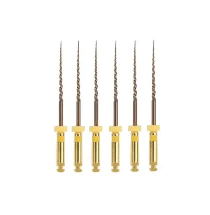 videya tc-gold rotary niti files endodontic system