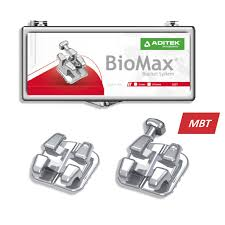 Asetek Biomax MBT device packaging with two metal devices on a white background