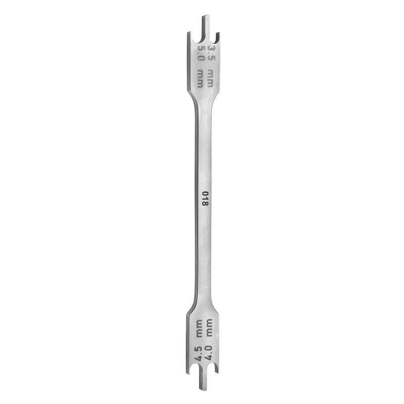 dental orthodontic bracket height gauge stainless steel
