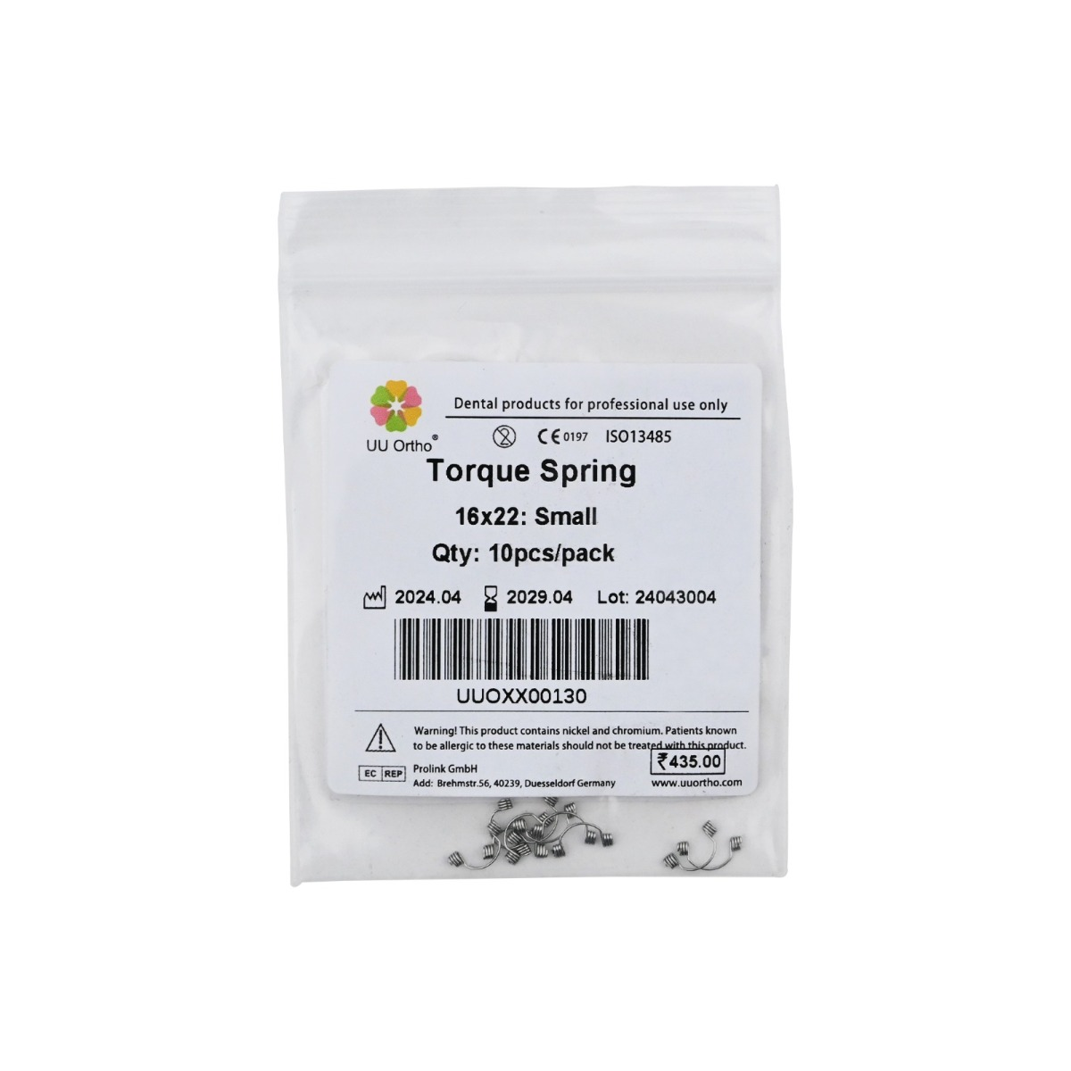 orthodontic torque springs 16x22 18x25 orthodontic auxiliary