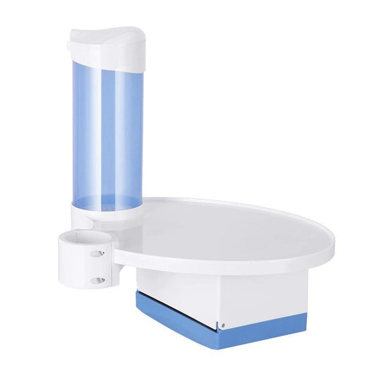 3 in 1 Scaler Holder With Tissue Box And Water Cup Dispenser