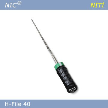 NIC manual H-files used for root canal preparation and shaping.