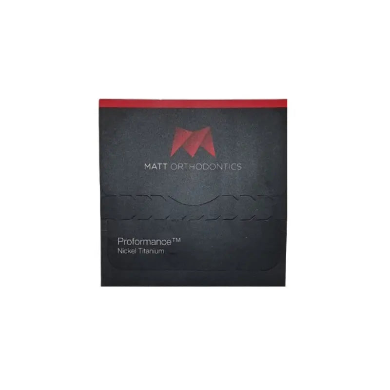 Matt Ortho PROFormance NiTi Round Upper Wire Pack