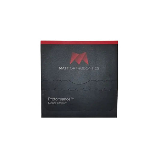 Matt Ortho PROFormance NiTi Round lower Wire Pack