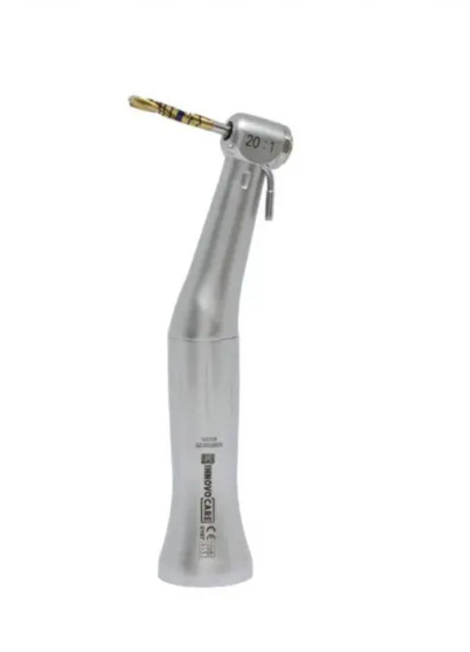 Blu Low Speed External Spray Contra Angle Push Button + 1 Year Warranty