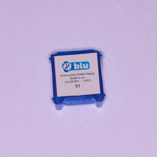 Golden Palated Screw Posts Refill (12Pcs/Pack)