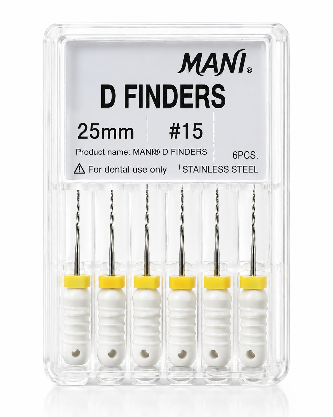 MANI D-Finder Original endodontic files pack of 6 for root canal negotiation
