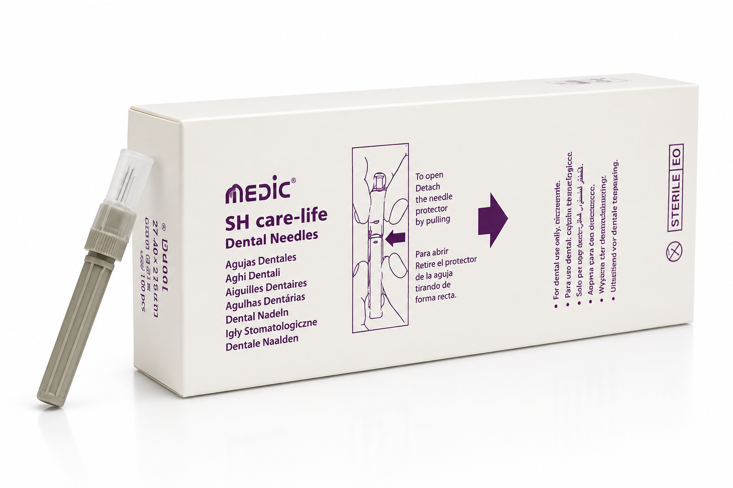 Medic Dental Injection Needle  100 Pcs