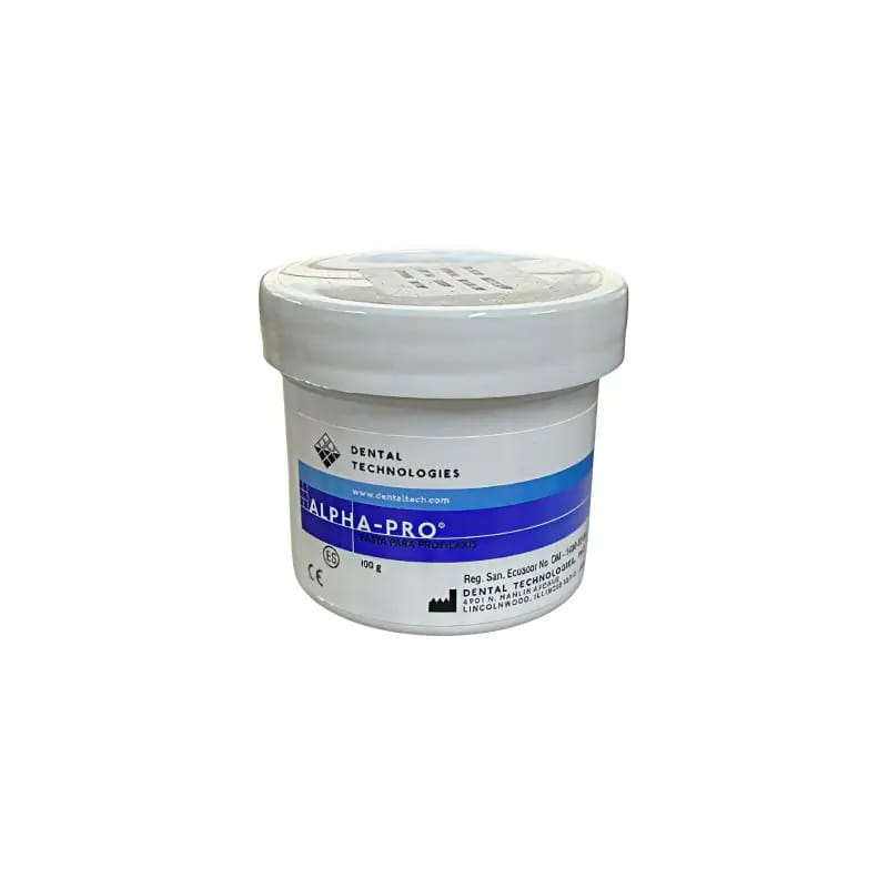 Dental Technologies Alpha-Pro prophylaxis polishing paste 100g for professional tooth cleaning and stain removal
