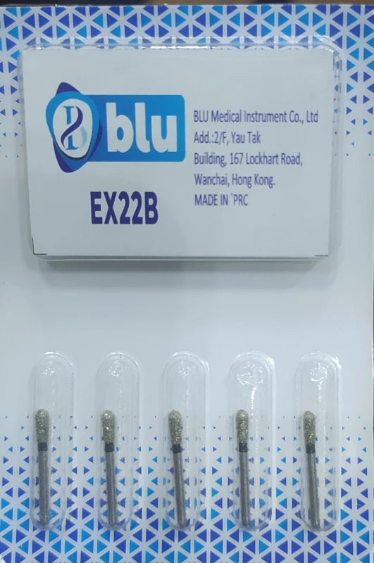 Diamond burs EX Black (5Pcs/Blister)